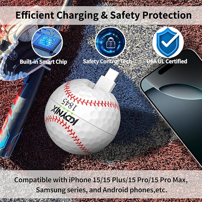 Mini Portable Charger USB C Power Bank 2000mAh Phone Charger Battery Pack Compatible with iPhone 17/17 Air/17 Pro/17 Pro Max/16/16 Plus/16 Pro/16 Pro Max/15 Series, Galaxy Series, Android etc