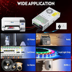 VAYALT 24V 25A 600W DC Switching Power Supply, Universal Regulated Switching AC 110V/220V to DC 24V Transformer, 24V Power Supply for Industrial, CCTV, Computer Project, 3D Printer, LED Strip Light
