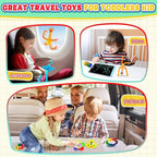 Sensory Travel Toys for Toddlers Kids Autism 6PC Airplane Car Travel Activities Toy Road Trip Essential Autistic ADHD Fidget Classroom Must Have Easter Basket Stuffers for Kid 3 4 5 6 7 8