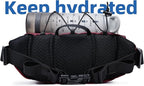 Travel Fanny Pack 3L, Crossbody Adjustable Strap, Padded Back, Water Repellent