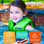 TRC Recreation Super Soft Child Life Jacket USCG Approved Vinyl Coated Foam Swim Vest for Kids Swimming Pool and Beach Gear