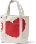 Lands' End Open Top Canvas Tote Bag
