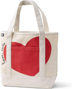 Lands' End Open Top Canvas Tote Bag
