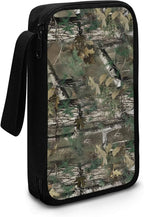 Forest Camo Print Electronics Organizer Travel Case Cord Cable Charger Organizer Bag Travel Accessories Essentials for Women Men Tech Pouch for Phone Power Bank SD Card USB