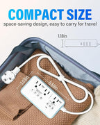 220V to 110V Voltage Converter US to Europe, 2000W Voltage Converter for European Travel with 3 AC 2 USB-C 2 USB-A Ports, and EU/UK/AU/IT European Travel Plug Adapter