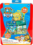 Paw Patrol Magnetic Playset, 75 Mix & Match Dress Up Magnets, 2-in-1 Storage Tin & Play Space, Fun Paw Patrol Toy for Kids 3 & Up, Great Travel Activity for Kids and Toddlers, Paw Patrol Activities