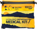 Adventure Medical Kit Ultralight/Watertight Medical Kit .7 - Up to 3 People, Up to 3 Days - Includes Bandages, Blister Essentials & More - Perfect for Hiking, Biking & Climbing