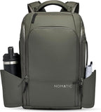 NOMATIC 14L Travel Pack - Mens Travel Backpack - Expandable to 21L - Water Resistant Daypack - TSA-Ready - Lightweight Business Traveling Backpack for Men - 15" Laptop Compartment