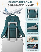 coofay Travel Backpack Carry on Flight Approved Mochila De Viaje Carry on Backpack for Airplanes Spirit Airlines Personal Item Travel Bag Traveling Backpack for Women Men Travel Essentials