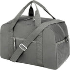 Uarition 14 inch Small Gym Bag for Men & Women, Mini Duffle Bag for Travel Sports, Lightweight Carry On Duffel Bag, Dark Grey