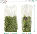 Keep it Fresh Produce Bags - 60 Reusable BPA Free Freshness Produce Bags & Twist Ties - Keeps Fruits, Veggies, and Flowers Fresher Longer