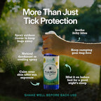3 Moms Organics, TickWise 8oz Extra Strength Double Whammy 2-Pack - DEET- Free, Tick and Insect Repellent, Plant Based Essential Oils, All Natural Ingredients, Safe for Kids, Adults, Dogs & Horses