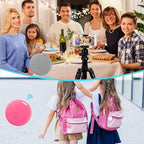 Konohan 5 Packs Smart Item Finder Portable Tracker GPS Tracking Mobile Anti Loss Smart Device Key Finder Tag Locator with Sound for Bags Wallets Backpacks Pets Keys Luggage(Cute)