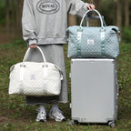 HYC00 Travel Duffel Bag,Carry-on Overnight Weekender Bags for Women,Sports Tote Gym Bag with Wet Pocket