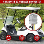 Nilight 48V 36V to 12V Voltage Converter 360W 30A Regulator Step Down to 12VDC Waterproof DC Convert Reducer Power Supply Transformer Module for Golf Cart Scooters