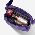 JSJ Mini Fanny Pack for Women & Men,Valentines Day Gifts for Girls Teens Kids Daughter Sister Her,Trendy Stuff Crossbody Bags Cute Everywhere Belt Bags. (Purple)