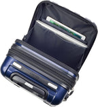 DELSEY PARIS Helium Aero Hardside Expandable Luggage with Spinner Wheels, Blue Cobalt, 2-Piece Set (19/24)