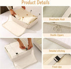 8 Set Packing Cubes for Travel Suitcase Organizer Bags Luggage Packing Cubes Set Travel Essentials Accessories Gifts for Women