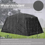 Vidalido 4-6 Person Camping Tent with 3 Door 2 Room Large Family Cabin Tents, Double Layer Waterproof Portable Glamping Tent, Big Tents for Outdoor Camping Hiking and Backpacking