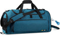 MIER Large Gym Bag for Men Sports Duffle Bag with Shoe Compartment 60L Lightweight Duffel Bags for Workout Fitness Travel