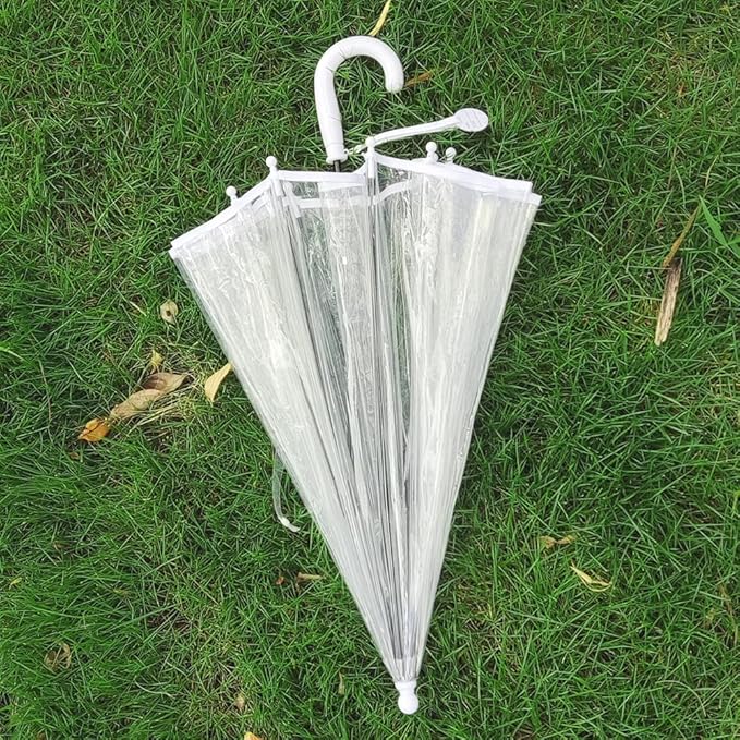 Kids Clear Umbrella for Rain Dome Bubble Umbrellas Windproof for Kids Boys and Girls