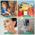 Domensi 50 Pcs 3.4 oz Travel Bottles with Flip Cap Clear Plastic Travel Size Containers Portable Leak Proof Squeeze Bottle Refillable Empty Cosmetic Containers for Liquid Shampoo Lotion