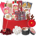 Gifts for Women - 36Pcs Rose Bath and Body Gift Set, Spa Gift Set for Women, Beauty Care Kit | Gift for Christmas, Birthday, Mothers Day, Valentines Day Gifts for Her Wife Perfect for Travel