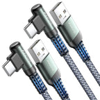 AINOPE USB A to USB Cable 3. 3FT 2-Pack for iPhone 17 16 Charger Cord 3.1A Car Carplay Cable for iPhone 17 Car Charger, Type C Charger Fast Charging for iPad Galaxy S25 S24 S23 S22 S21 S20 S10 Note 20