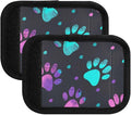 Dog Paw Luggage Handle Wrap, Luggage Identifiers, Bag Strap Cover, Suitcase Wraps Tags, Travel Accessories, 4 Pack