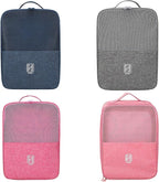 Shoe Bags - Portable Waterproof Organizer, Holds 3-4 Pairs, Travel Essentials