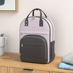 LOVEVOOK Backpack for Women,Laptop Backpack Women,Fits 17 Inch Laptop Bag,School Backpacks,Fashion Travel Work Anti-theft Bag,Waterproof Business Computer College Backpack Purse,Grey-Black-Balck