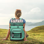 Hulongo Large Waterproof Insulated Cooler Backpack for Men & Women, Leak Proof Cooler Backpack for Camping, Beach, Fishing, Picnic, Travel, Outdoor, 30L, 48Cans