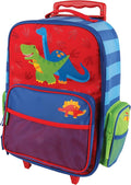 Stephen Joseph Classic Rolling Luggage, Red Dino