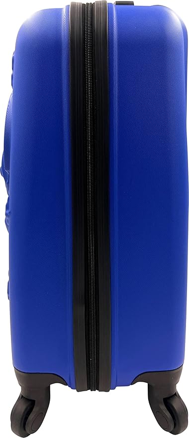Fast Forward Kids Licensed Hard-Side 21" Spinner Luggage Lightweight Carry-on Suitcase Stitch Embossed