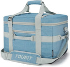 TOURIT Soft Sided Cooler Bag Insulated 30/48/60 Cans, Large Collapsible & Leakproof Ice Chest for Picnic, Beach, Camping, Travel