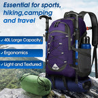 IGOLUMON Hiking Backpack 40L Packable Lightweight Camping Backpack Men Women Waterproof Hiking Daypack Outdoor Travel Daypack