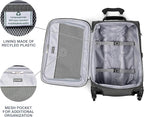 Travelpro Maxlite 5 Softside Expandable Luggage with 4 Spinner Wheels, Lightweight Suitcase, Men and Women, Shadow Grey, Carry-on 21-Inch