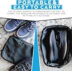 NOMATIC Shoe Cube: Shoe Packing Cube For Travel, Sneaker Bag, Shoe Travel Bag For Luggage