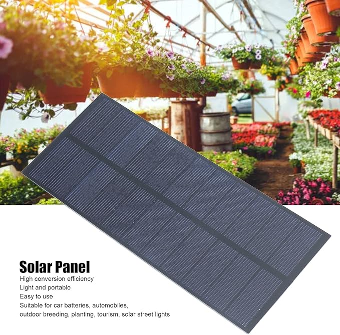Solar Panel Kit 2 5W 5V Monocrystalline Silicon Solar Panel for Mobile Phone Charging 188x78 5mm High Efficiency Portable Charger