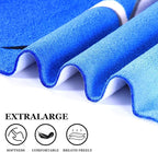 6 Packs Oversized Terry Beach Towel Set 36 x 72 Soft Thin Extra Large Big Pool Camping Swim Bulk Towels Blanket Clearance Travel Adult Essentials Accessories Must Haves Vacation Vortex Flower Dolphin