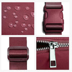 Belt Bag Fanny Pack Crossbody Bags for Women Fashion Waist Packs with Adjustable Strap Gifts for Women Men Teen Girls (Wine)