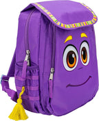 AI ACCESSORY INNOVATIONS Dora The Explorer’s Backpack, 12” Girls Mini Cosplay Backpack, Purple