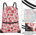 HOLYLUCK Drawstring Backpack Bag Sport Gym Sackpack