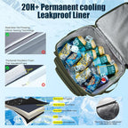 Backpack Cooler Insulated Leak Proof, Lightweight Soft Sided Cooler Backpack for Men Women, Waterproof Beach Cooler Bag Lunch Backpack for Camping Hiking Picnic Fishing Travel Outdoor