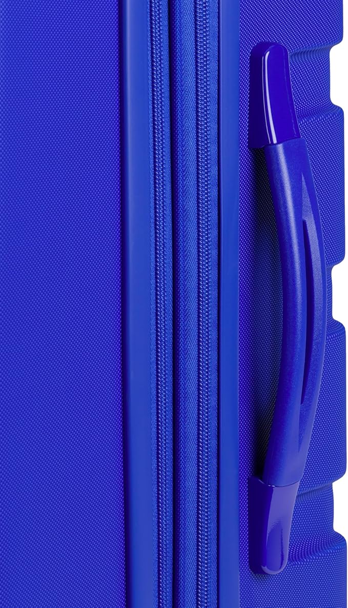SwissGear 7366 Signature Hardside Expandable Luggage with Spinner Wheels, TSA Lock, Cobalt, Checked-Medium 23-Inch