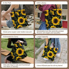 ANNA QUEEN Cat Tote Bag Shoulder Bag Handle Bag for Gym Yoga Picnic Beach Kitchen Reusable