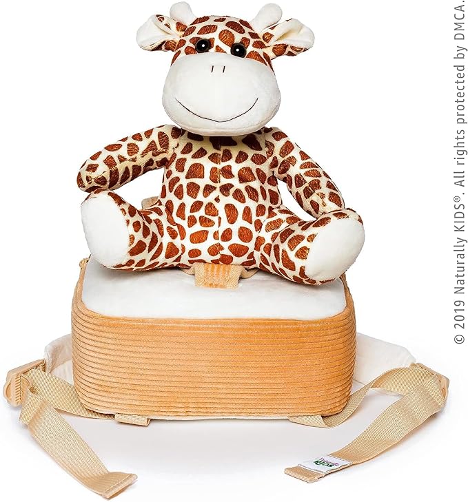 Giraffe Backpack, Giraffe Toys for Kids 3-5, Toddler Stuffed Animal Gifts for 2 3 4 5 Year Old Girl Boy