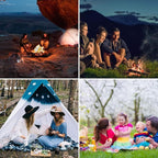 3-4 Season Sleeping Bag for Adults & Kids, Lightweight Warm Cold Weather Camping Bag with Waterproof Compression Sack – Portable for Hiking, Backpacking, Traveling & Outdoor Adventures
