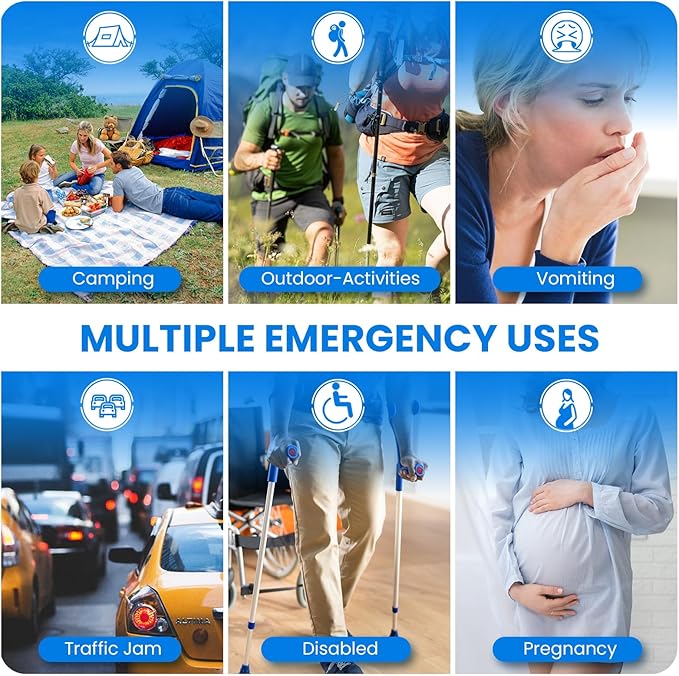 Disposable Urine Bag, 12PCS Pee Bags for Travel for Women Men, 900ML Portable Urinal Bags and Vomit Bags, 2026 Unisex Urinal Bag for Camping, Road Trip, Traffic Jam, Pregnant, Kid, Patient
