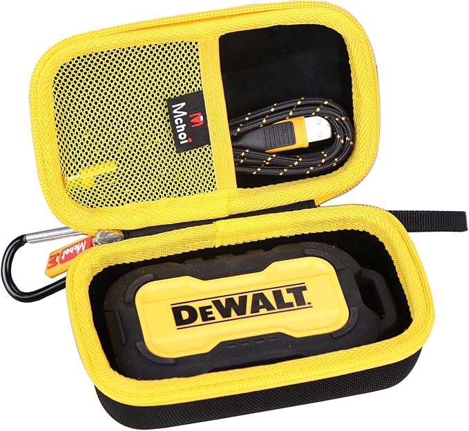 Mchoi Hard Storage Case Fits for DEWALT Heavy Duty Charger 10,000 mAh, Case Only